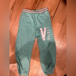 Victoria’s Secret oversize sweatpant joggers with logo